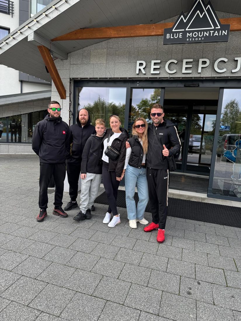 Ankunft am Blue Mountain Resort